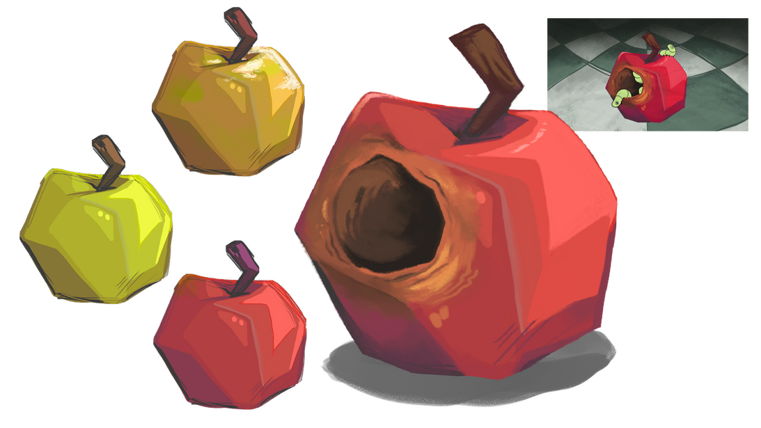 Apple Prop Development for &quot;Habitual&quot; film directed by Reese Carrol